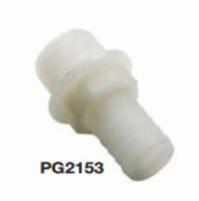 Straight hose connector  - Ø 38 with male thread 1 1/2” - PG2153 - CanSB 